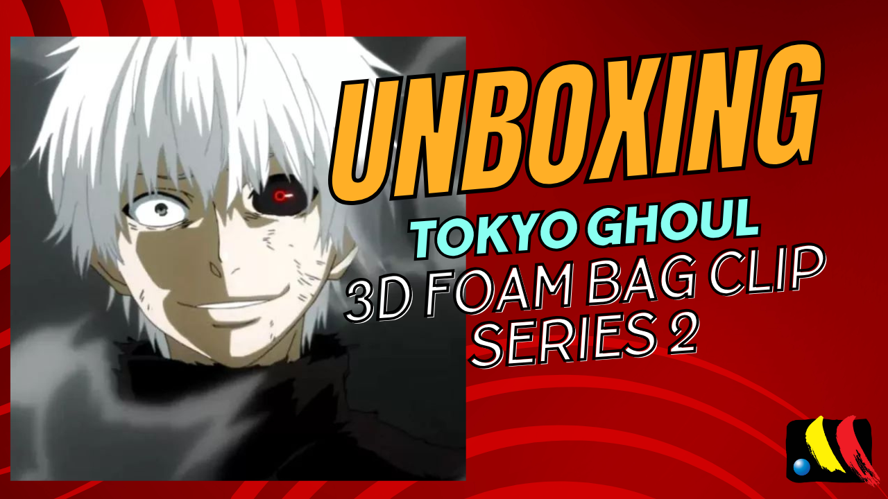 Tokyo Ghoul 3D Foam Bag Clip Series 2 - Blind Unboxing - Monogram International Inc.