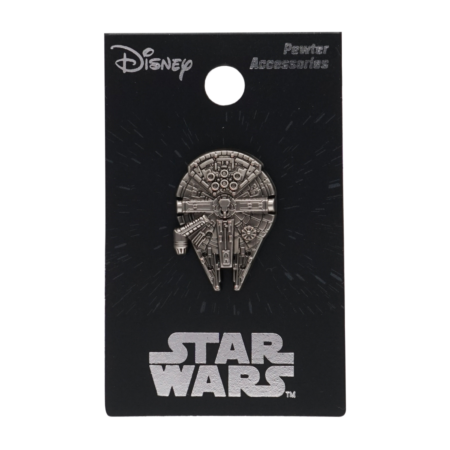 Star Wars Millenium Falcon Pewter Lapel Pin