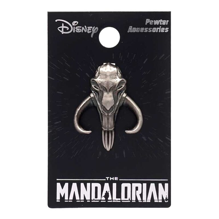 The Mandalorian - Mythosaur Skull Pewter Lapel Pin - Monogram ...