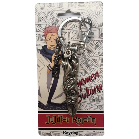 Jujutsu Kaisen Pewter Keyring - Sukuna's Finger