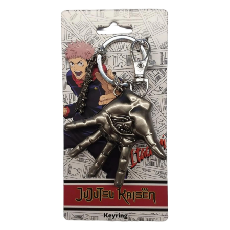 Jujutsu Kaisen Pewter Keyring - Hand of Yuji