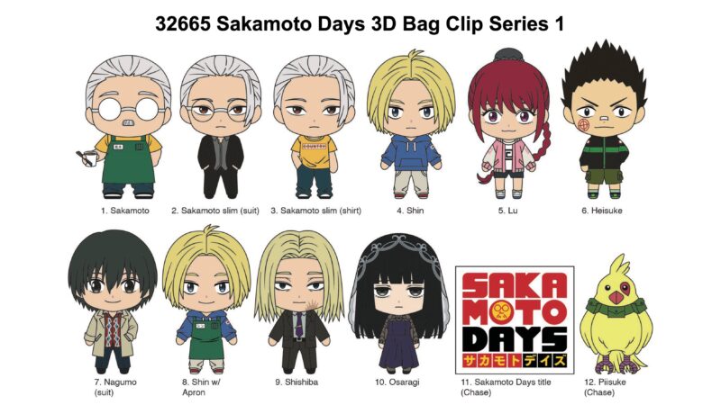 Sakamoto 3D Foam Bag Clip, Series 1 - Image 3