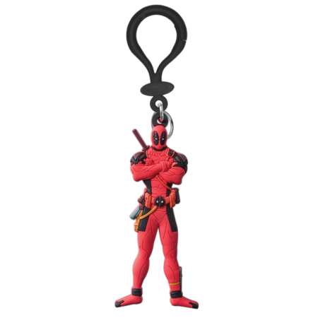 Marvel Deadpool Figure Soft Touch PVC Bag Clip