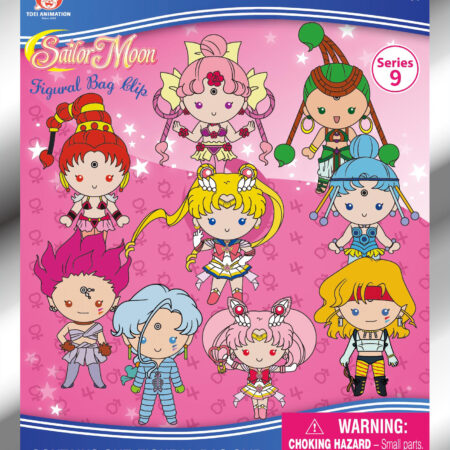 Sailor Moon 3D Foam Bag Clip, Series 9