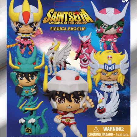 Saint Seiya 3D Foam Bag Clip, Series 1
