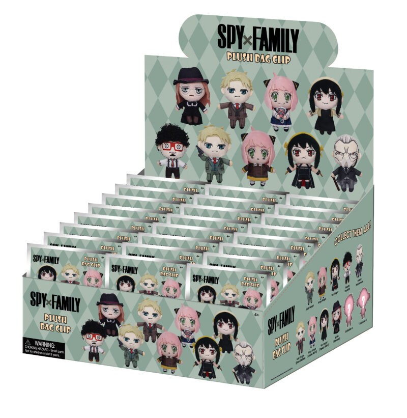 Spy x Family Plush Bag Clip - Monogram International Inc.