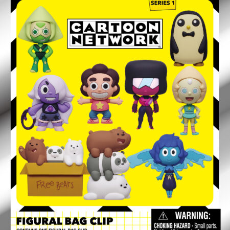 Cartoon Network 3D Foam Bag Clip, Series 1