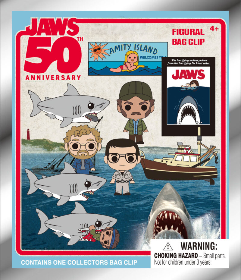 Jaws (50th Anniversary) 3D Foam Bag Clip, Series 1