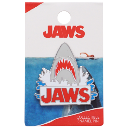 Jaws Enamel Pin