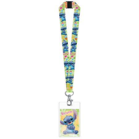 Lilo & Stitch Lanyard with Card Holder