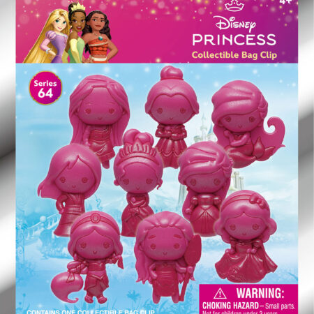 Princess - Create Your World 3D Foam Bag Clip, Series 64