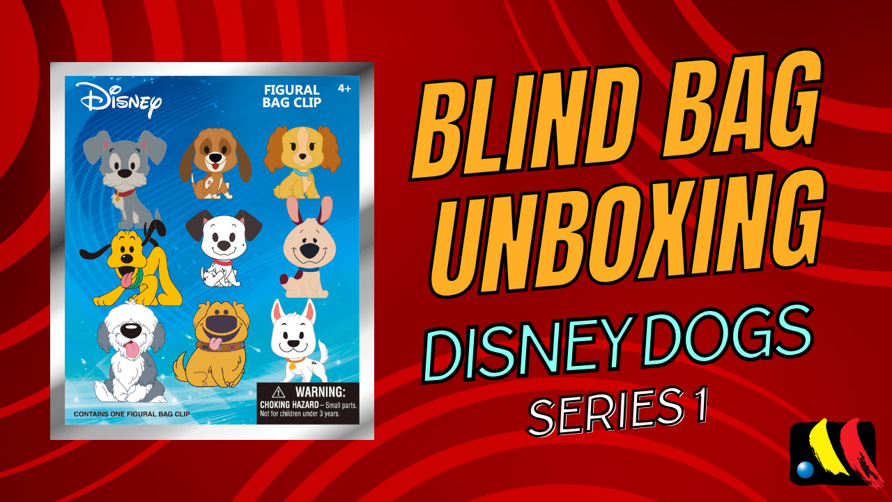 Disney Dogs 3D Foam Bag Clips (Series 1)