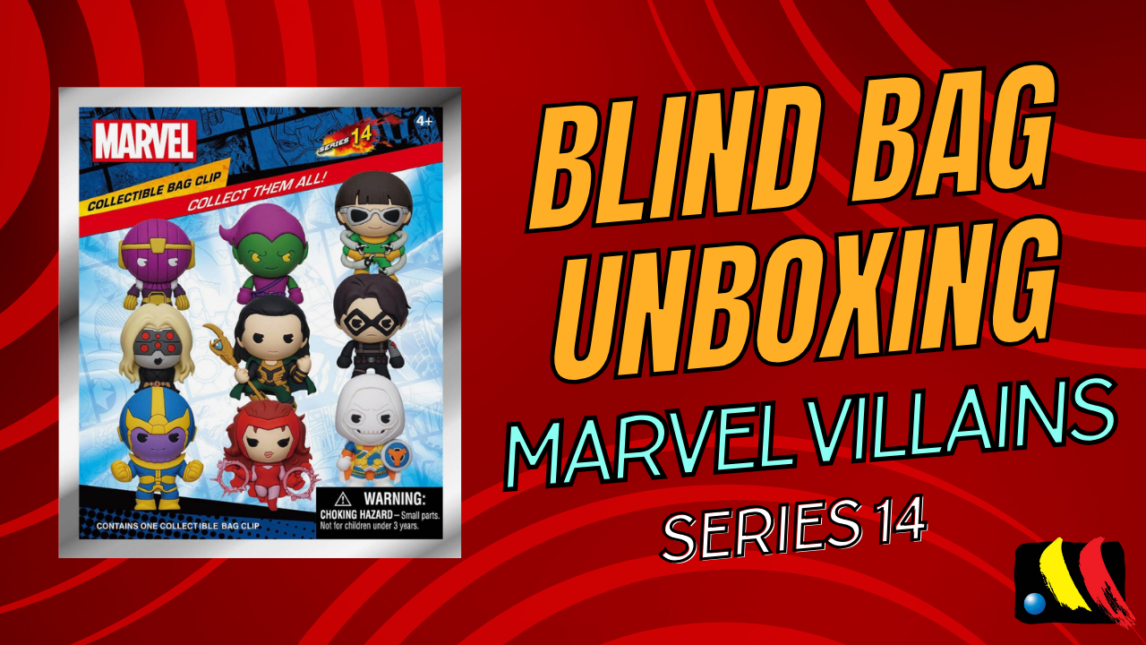 Marvel Villains 3D Foam Bag Clips (Series 14)