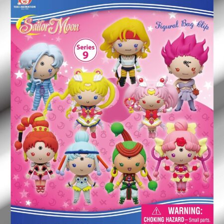 Sailor Moon 3D Foam Bag Clip, Series 9