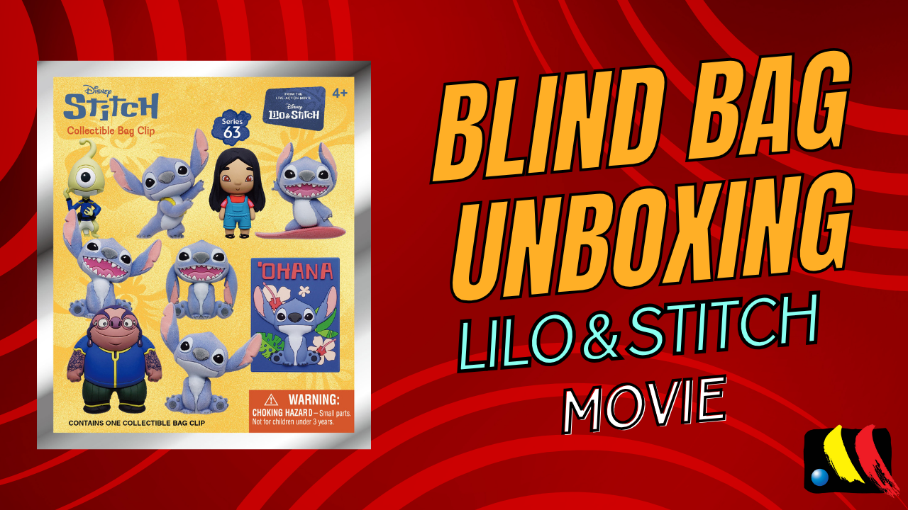 Lilo & Stitch Movie 3D Foam Bag Clips