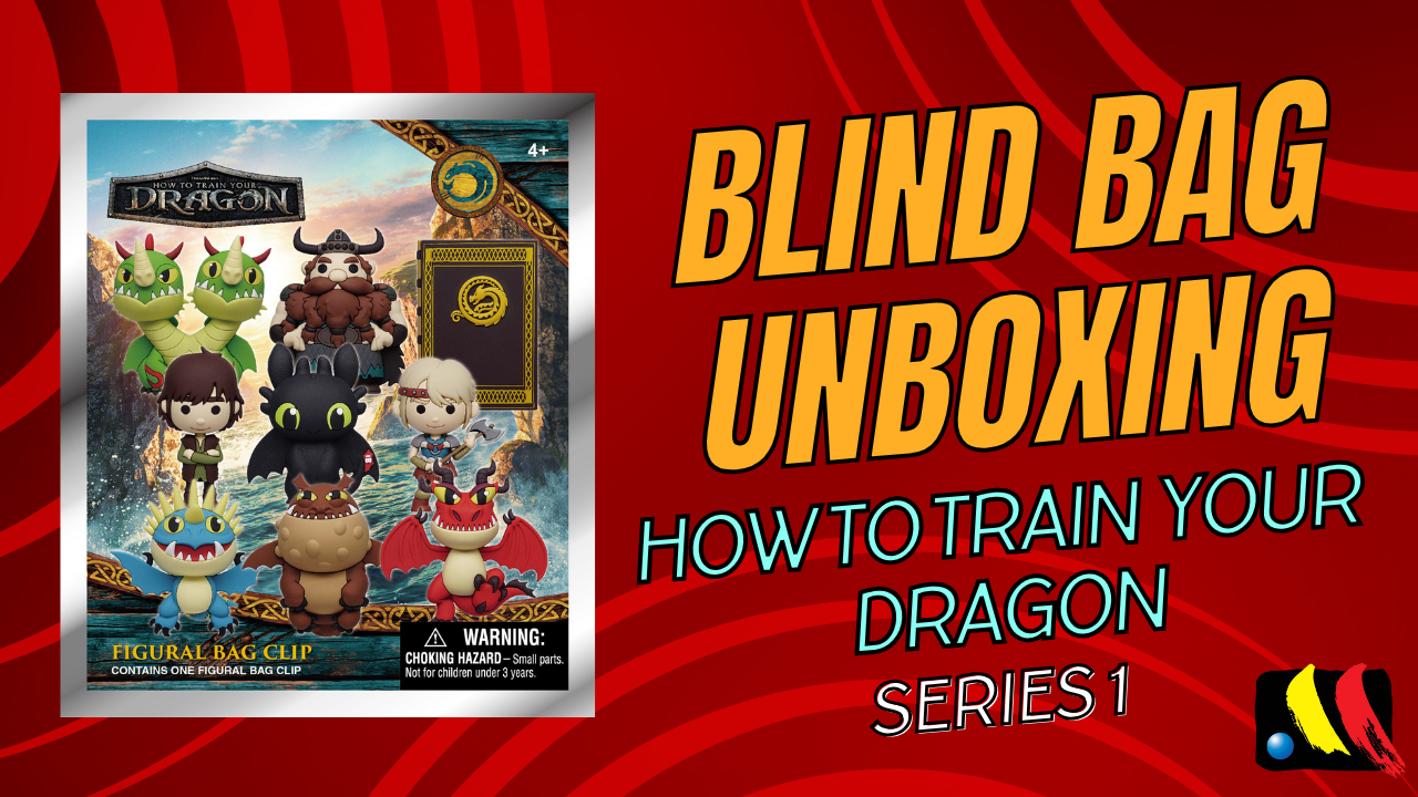 How To Train Your Dragon 3D Foam Bag Clips