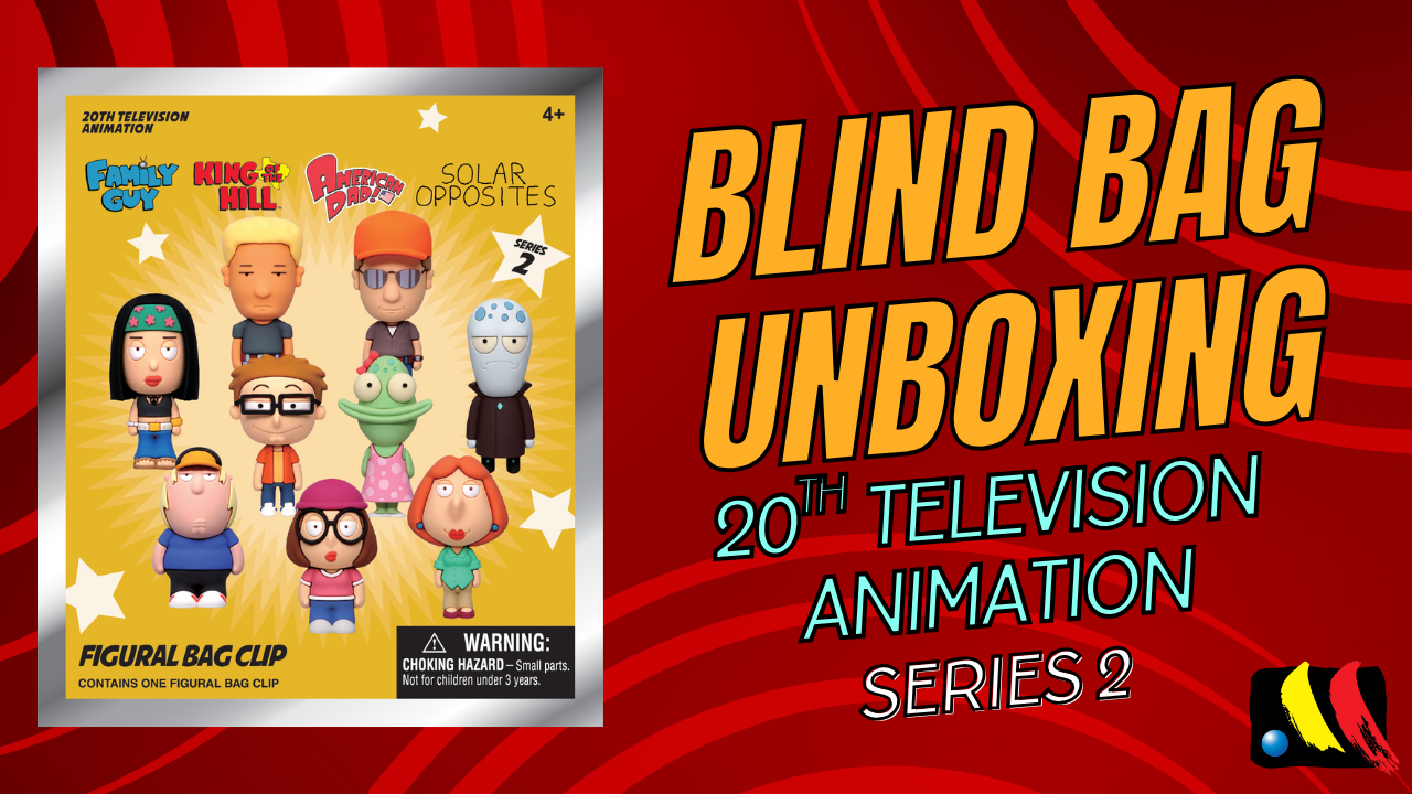 20th Television Animation (Series 2) 3D Foam Bag Clips - Blind Unboxing - Monogram International