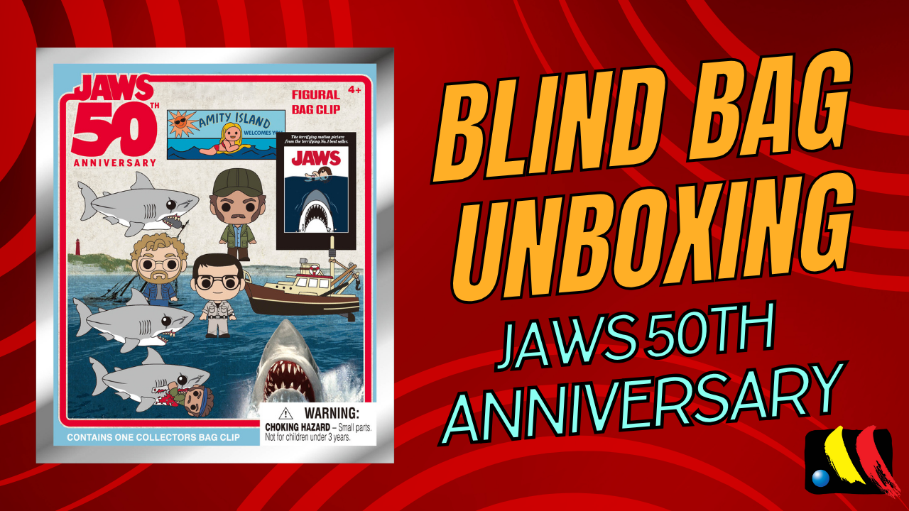 Jaws 50th Anniversary 3D Foam Bag Clips - Blind Unboxing