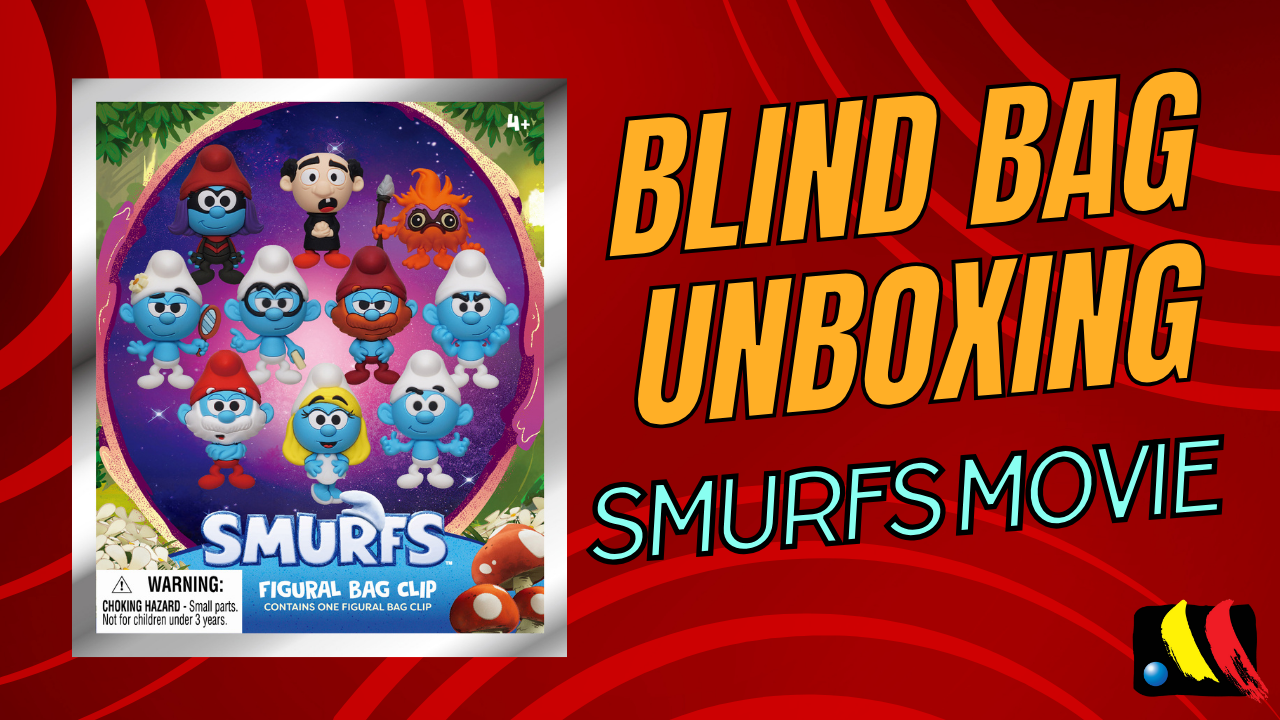 Smurfs Movie Bag Clips - Blind Unboxing - Monogram Inteernational