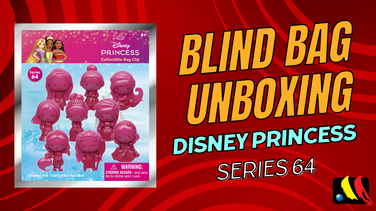 Disney Princess Bag Clips (Series 64) - Blind Unboxing - Monogram International