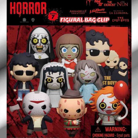 Warner Brothers Horror 3D Foam Bag Clip, Series 7