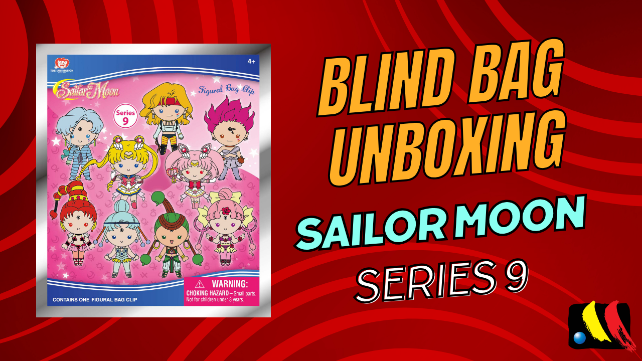 Sailor Moon Series 9 Figural Bag Clip Blind Bag - Blind Unboxing - Monogram International