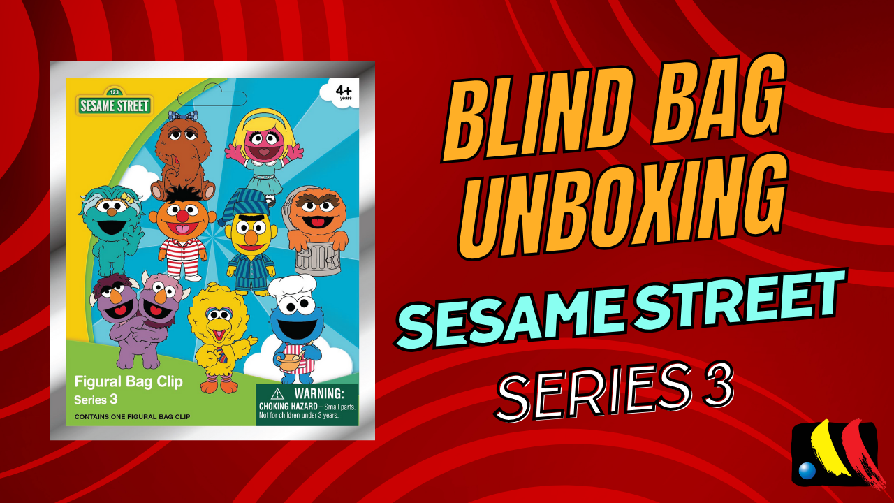 Sesame Street Series 3 Figural Bag Clips - Blind Unboxing - Monogram International