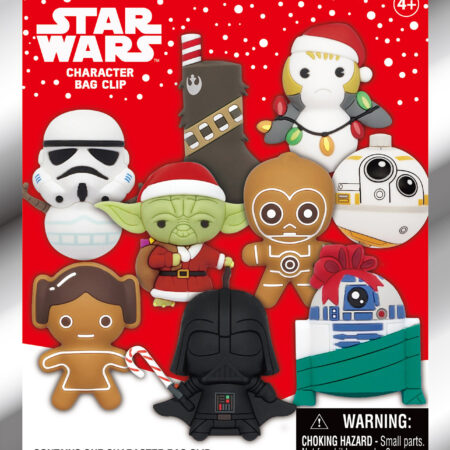 Star Wars Christmas 3D Foam Bag Clip
