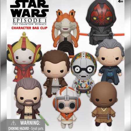 Star Wars The Phantom Menace 3D Foam Bag Clip