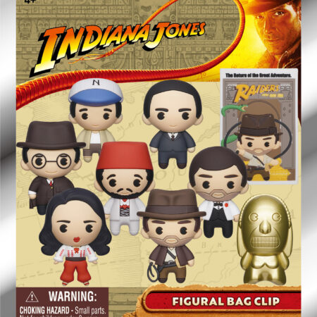 Indiana Jones 3D Foam Bag Clip