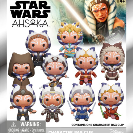 Star Wars Ahsoka 3D Foam Bag Clip
