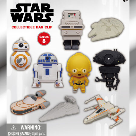 Star Wars Power Of Force 3D Foam Bag Clip, Series 8