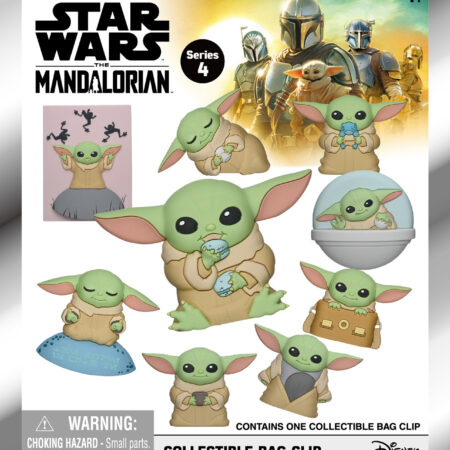 Best Of Grogu 3D Foam Bag Clip