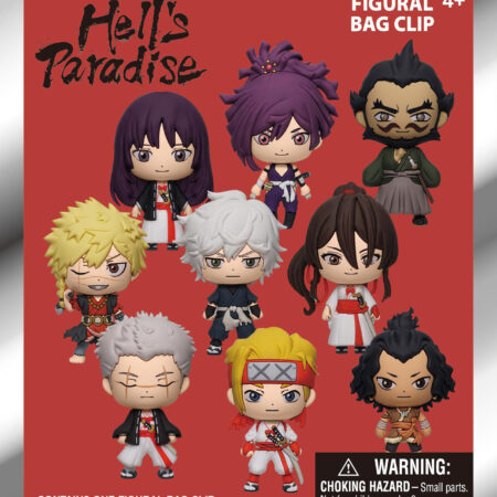 Hell's Paradise 3D Foam Bag Clip