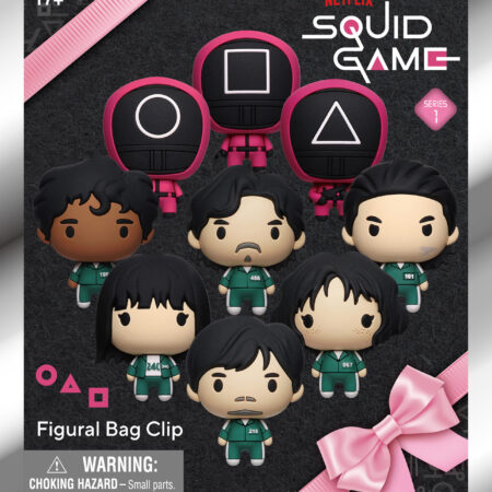 Squid Game 3D Foam Bag Clip