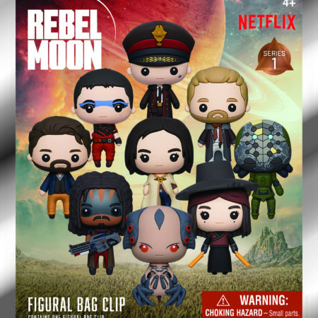 Rebel Moon 3D Foam Bag Clip, Series 1