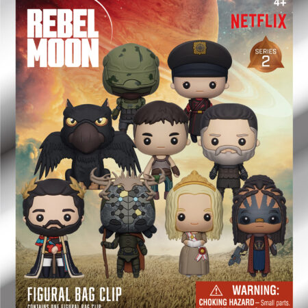 Rebel Moon 3D Foam Bag Clip, Series 2