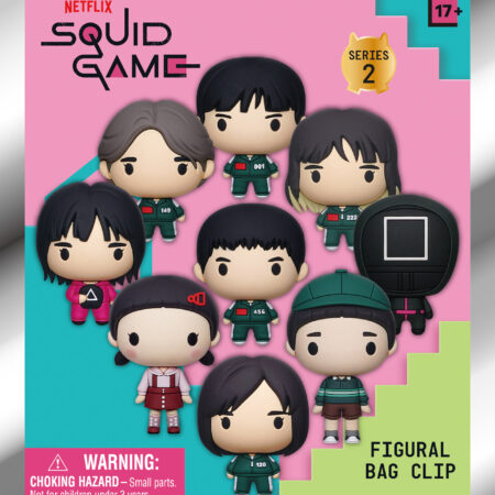 Squid Game 2 3D Foam Bag Clip