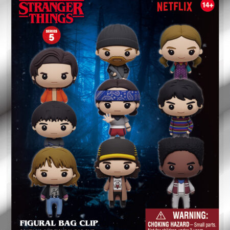 Stranger Things 3D Foam Bag Clip, Series 5