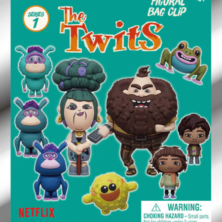 Twits 3D Foam Bag Clip, Series 1