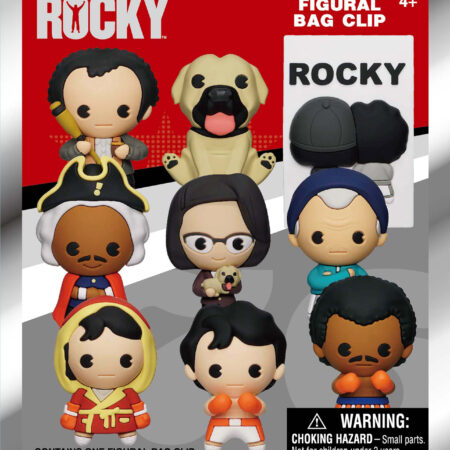 Rocky 3D Foam Bag Clip