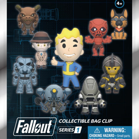 Fallout 3D Foam Bag Clip, Series 1