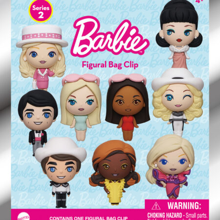 Barbie 3D Foam Bag Clip, Series 2