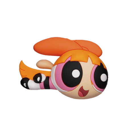 The Powerpuff Girls 3D Foam Magnet - Blossom