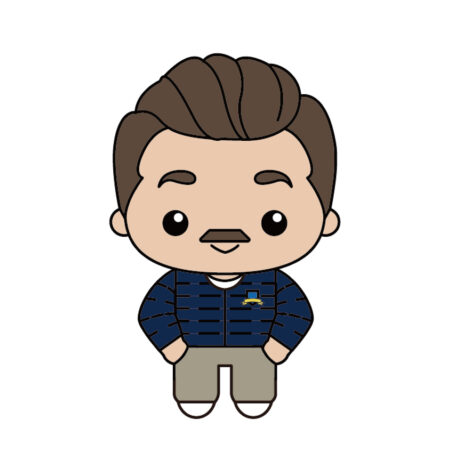 Ted Lasso 3D Foam Magnet