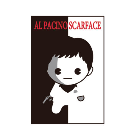 Scarface Poster 3D Foam Magnet