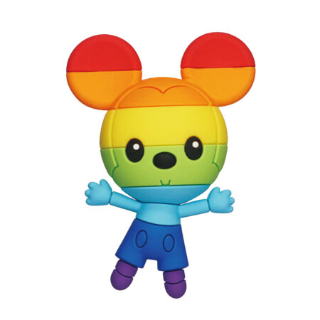 Rainbow Mickey 3D Foam Magnet