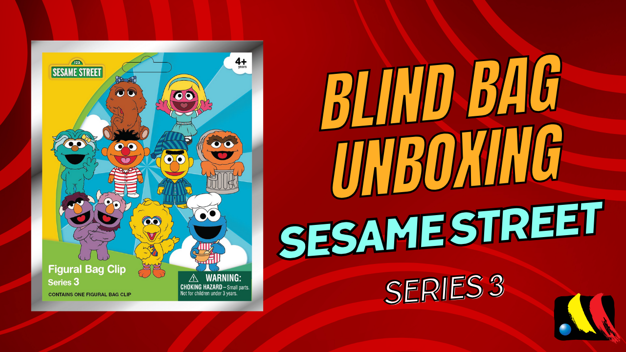 Sesame Street Series 3 Bag Clip Blind Bag