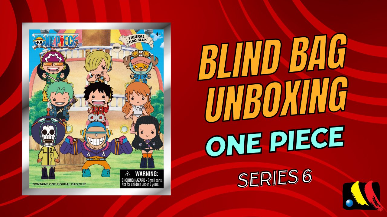 One Piece Series 6 Bag Clip Blind Bag