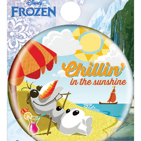 Single Button Pin - Frozen - Olaf Style C